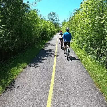 chill ride in bike paths