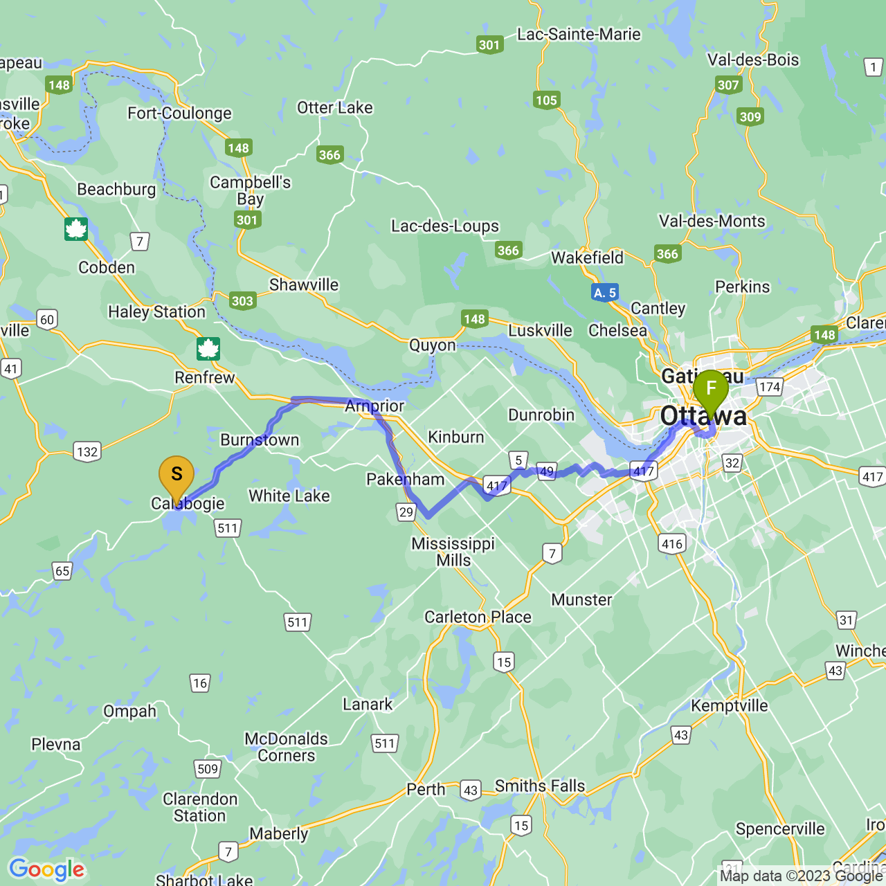 map of finally back home