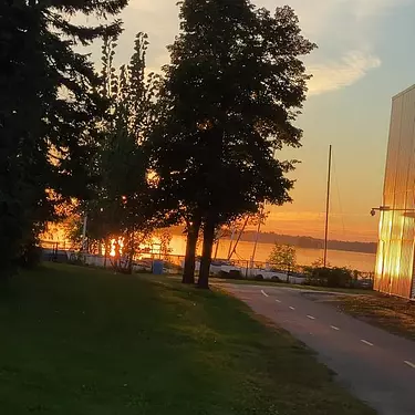 Sunset by the Aylmer Marina