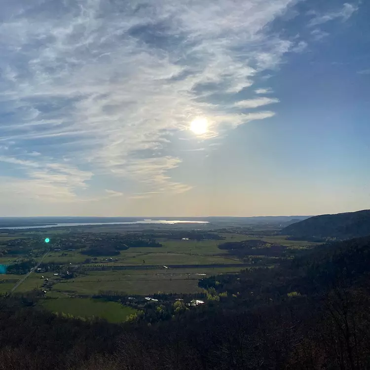 View from Champlain Lookout