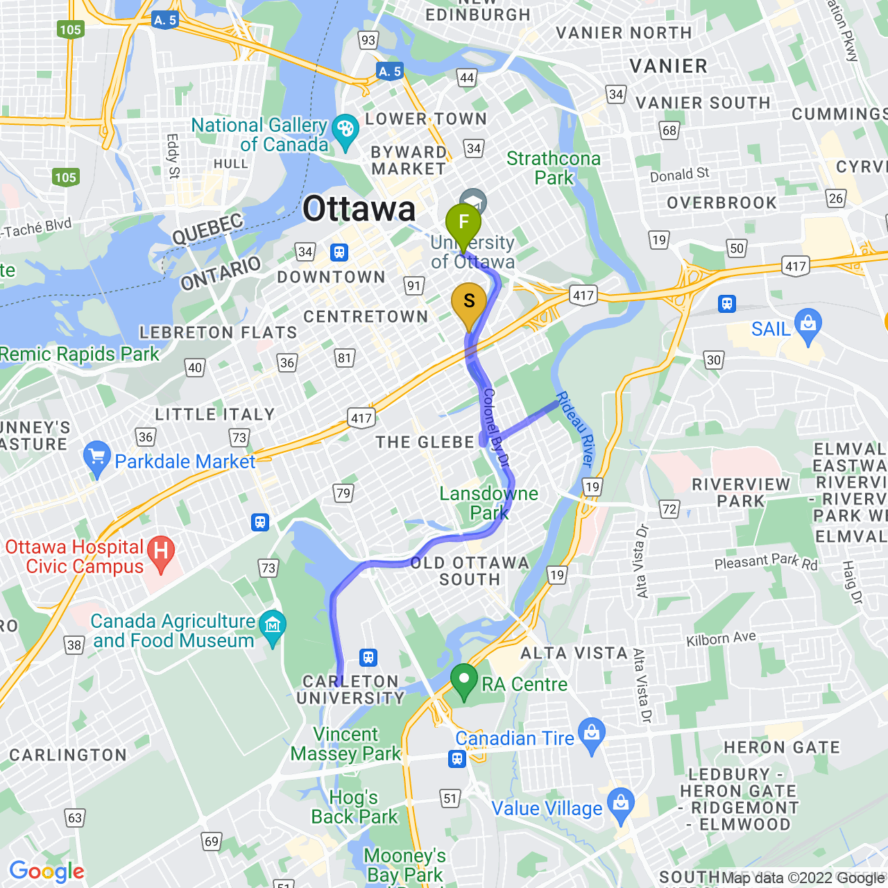 map of First ride of the year!