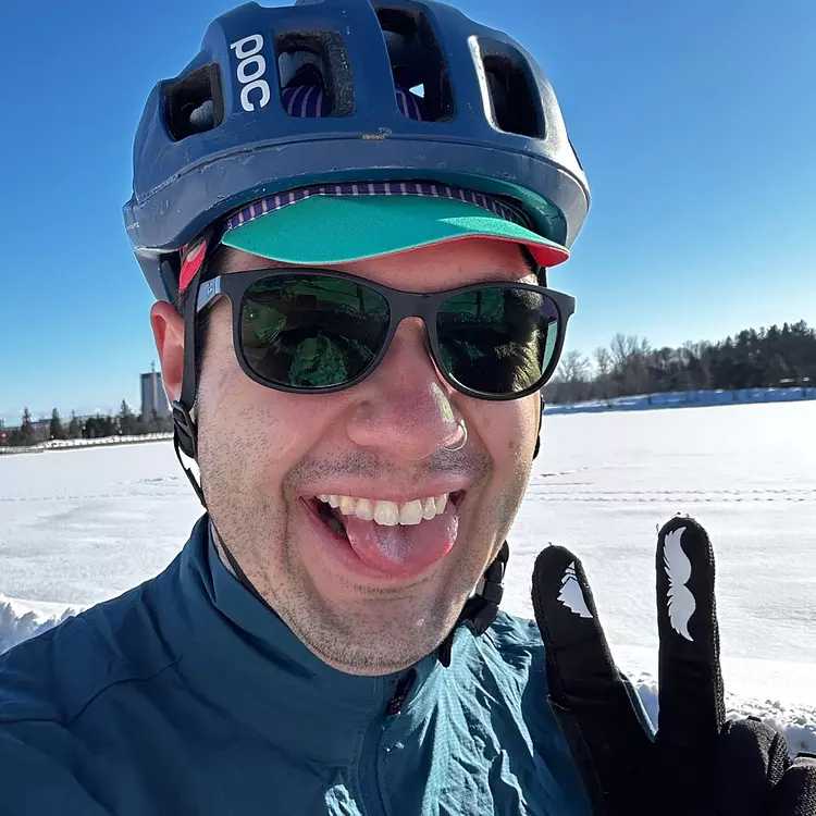 Chill winter ride by the Canal