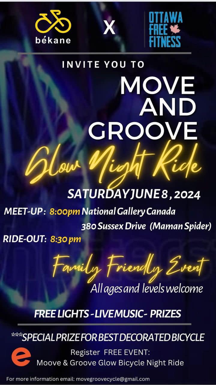 Move & Groove : Glow Bicycle Night Ride