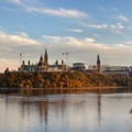 Parliament Hill during fall