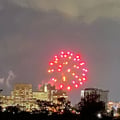 fireworks in the sky