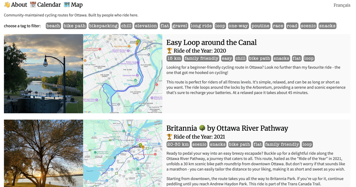 Ottawa by Bike
