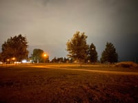 Britannia Park at night