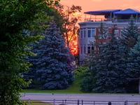 Sunset by the Ottawa Canal