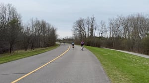 Pink Lake in Gatineau Park