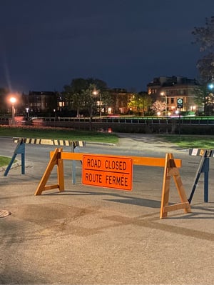 Road closures in Summer