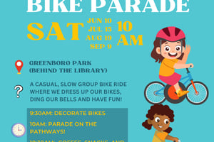 Greenboro Bike Parade August 2023