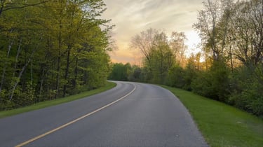 Pink Lake in Gatineau Park