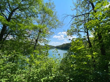 Pink Lake in Gatineau Park