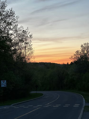Lac Pink au parc de la Gatineau