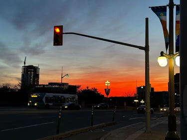 Lac Pink au parc de la Gatineau