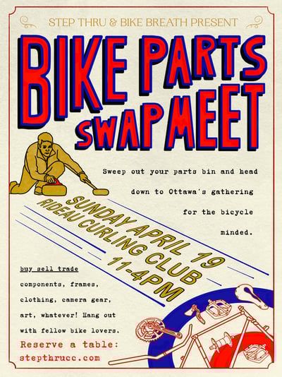 Step Thru Bike Parts Swap Meet