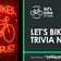 Let's bike trivia night at WhiprSnapr Pizza & Beer