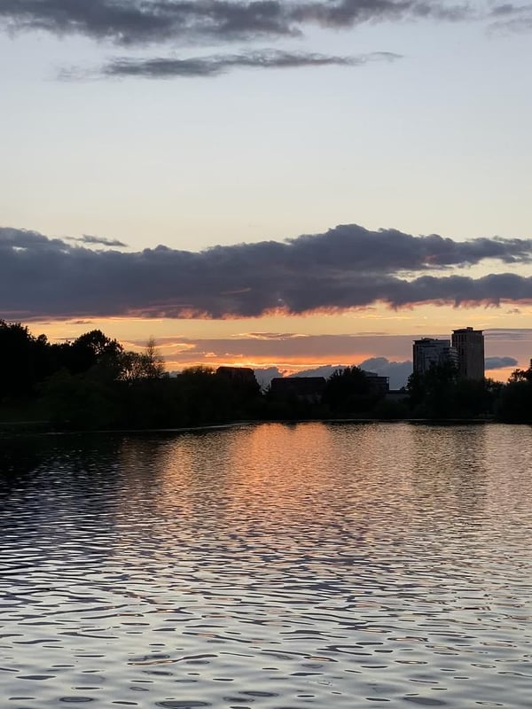 Sunset at Dow's Lake