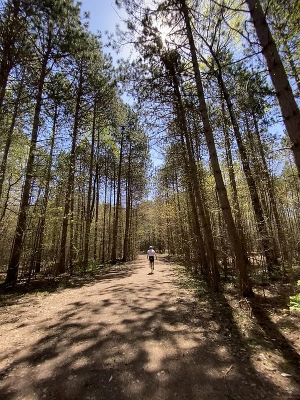 Riding around the Greenbelt