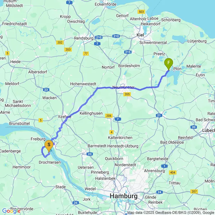 map of To Ascheberg #eurobiketrip