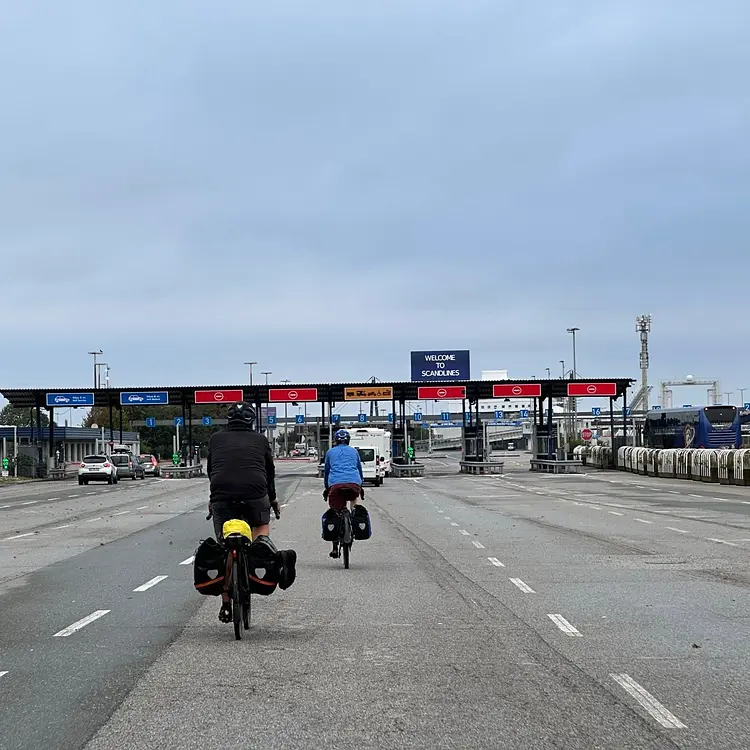 Ferry to Denmark #eurobiketrip