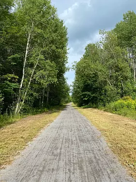 Prescott Russel Trail, looks like this the whole way