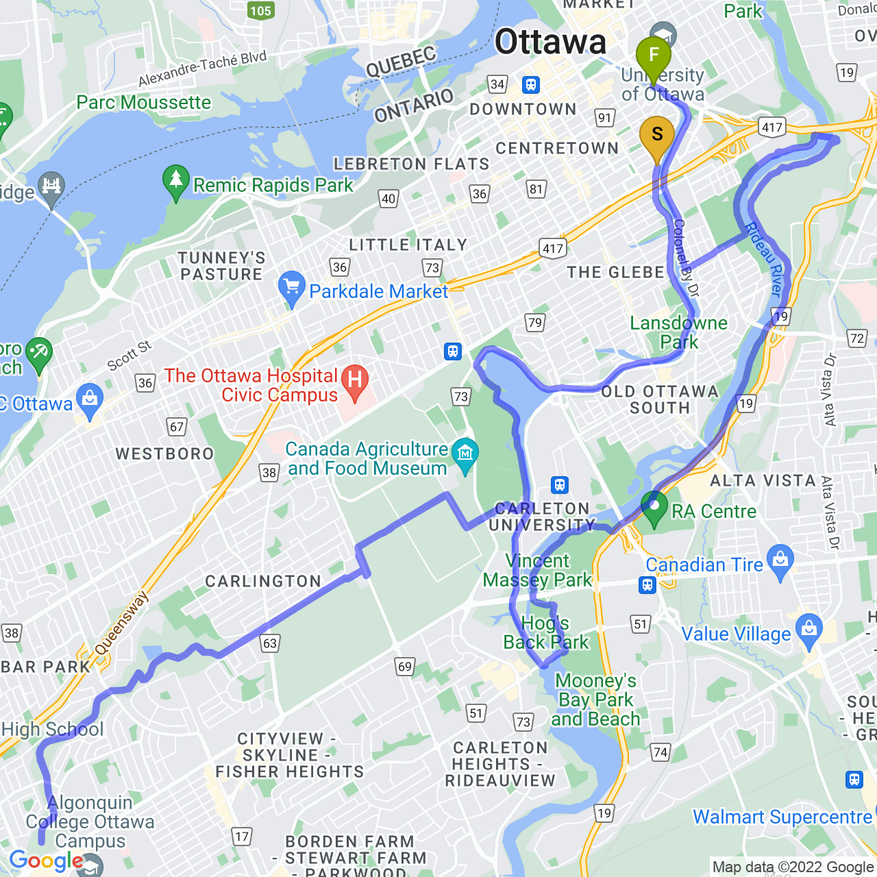 map of The “I am melting and just want to ride” ride