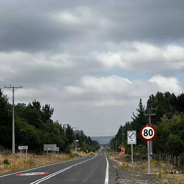 Antuco towards Los Ángeles (the real LA)