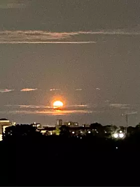 the moon over Ottawa