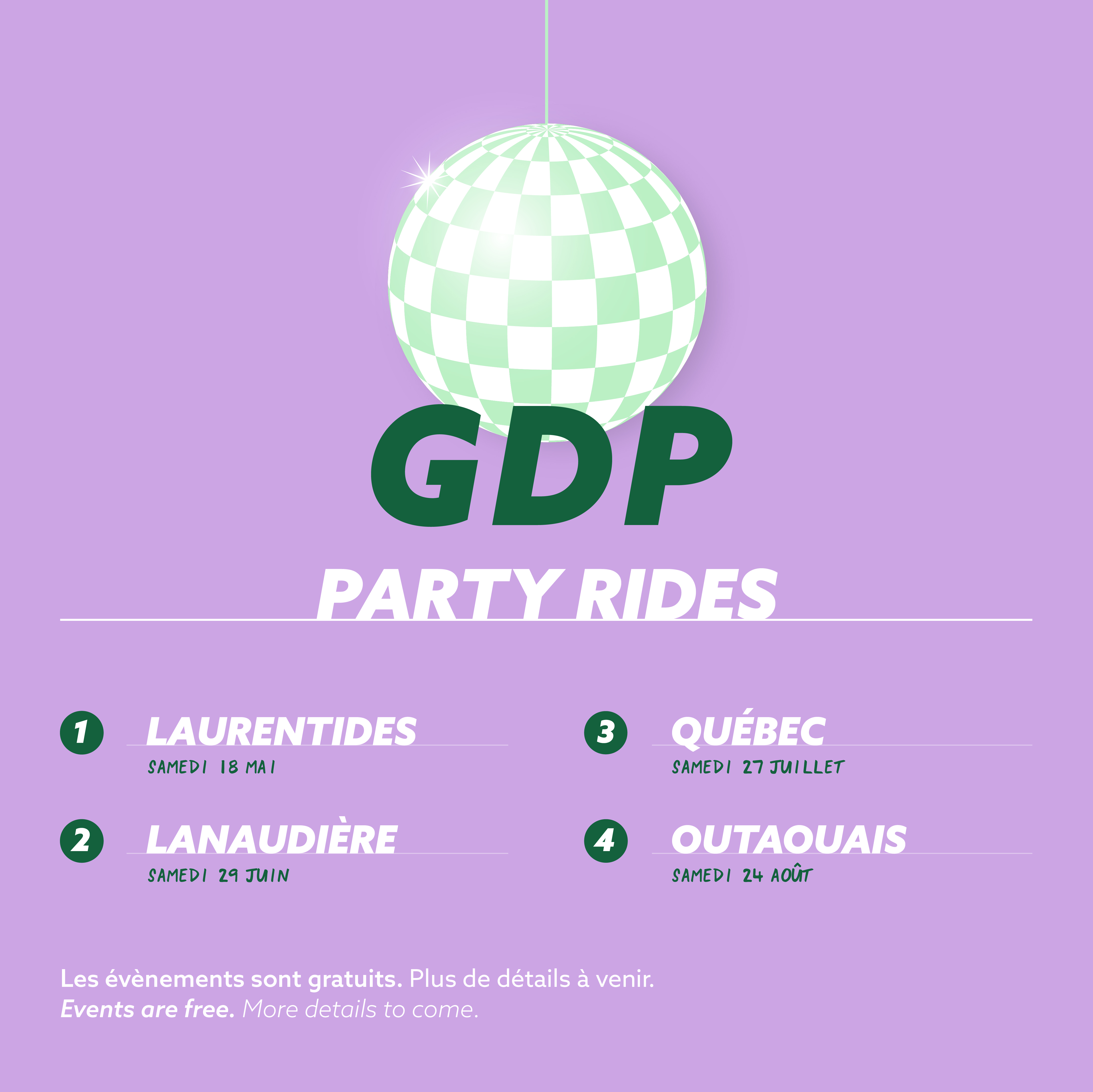 GDP Party Ride