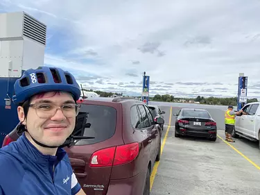 ferry selfie