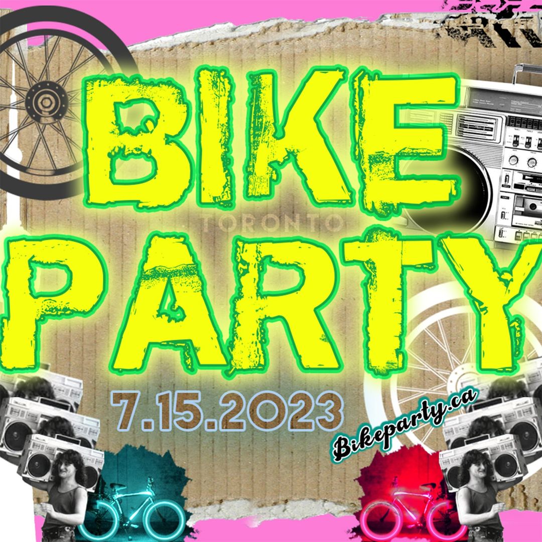 Bike Party! 🪩🥳🕺
