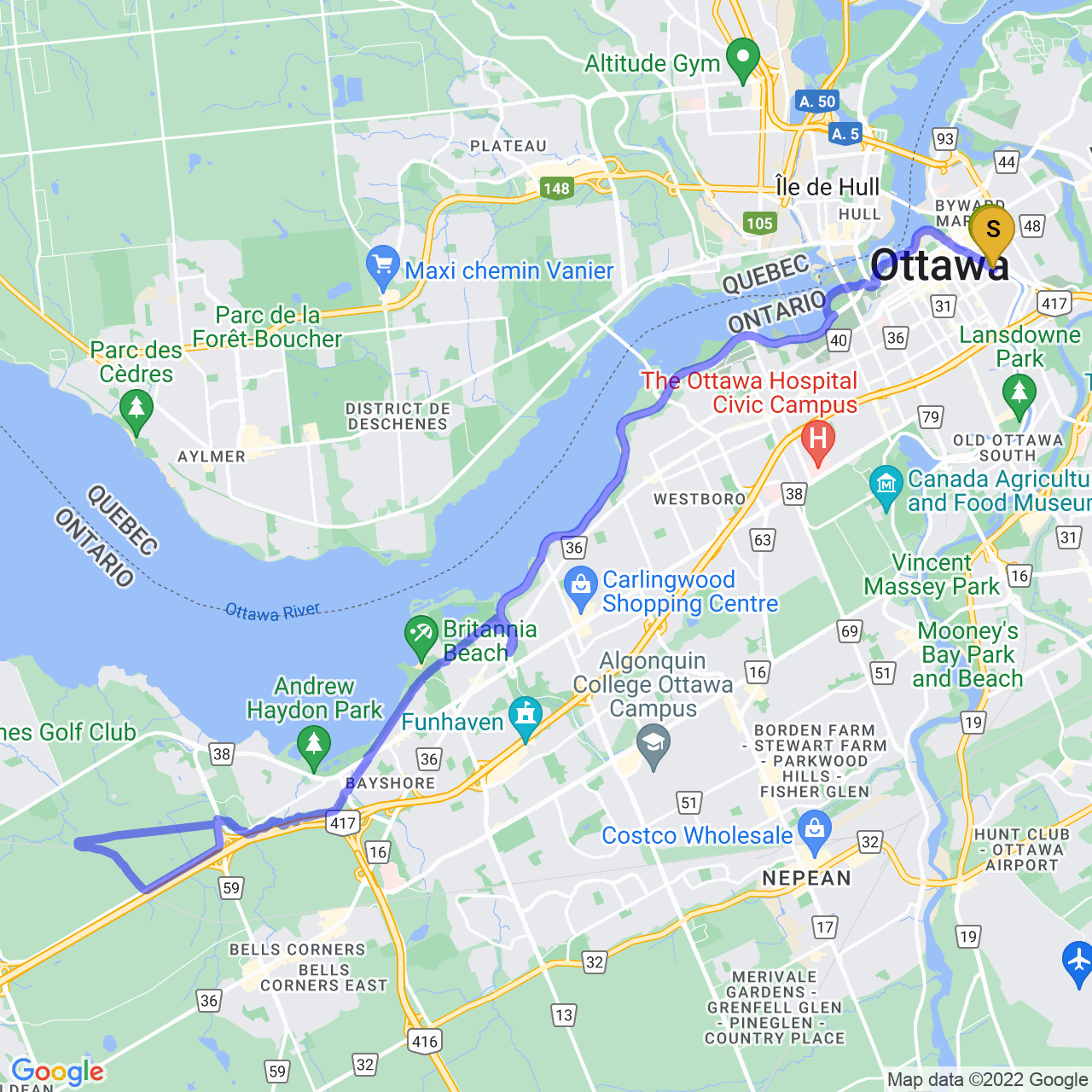 map of SJAM + Wesley Clover