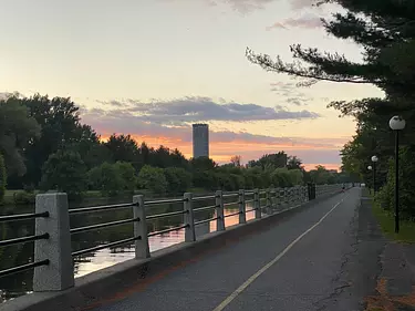 View of the Arboretum from the other side