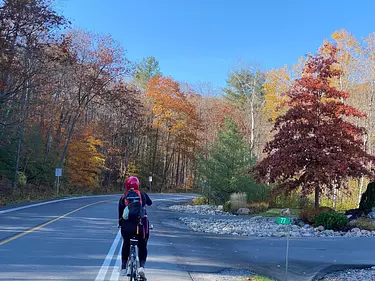 Kerianne enjoying fall colours