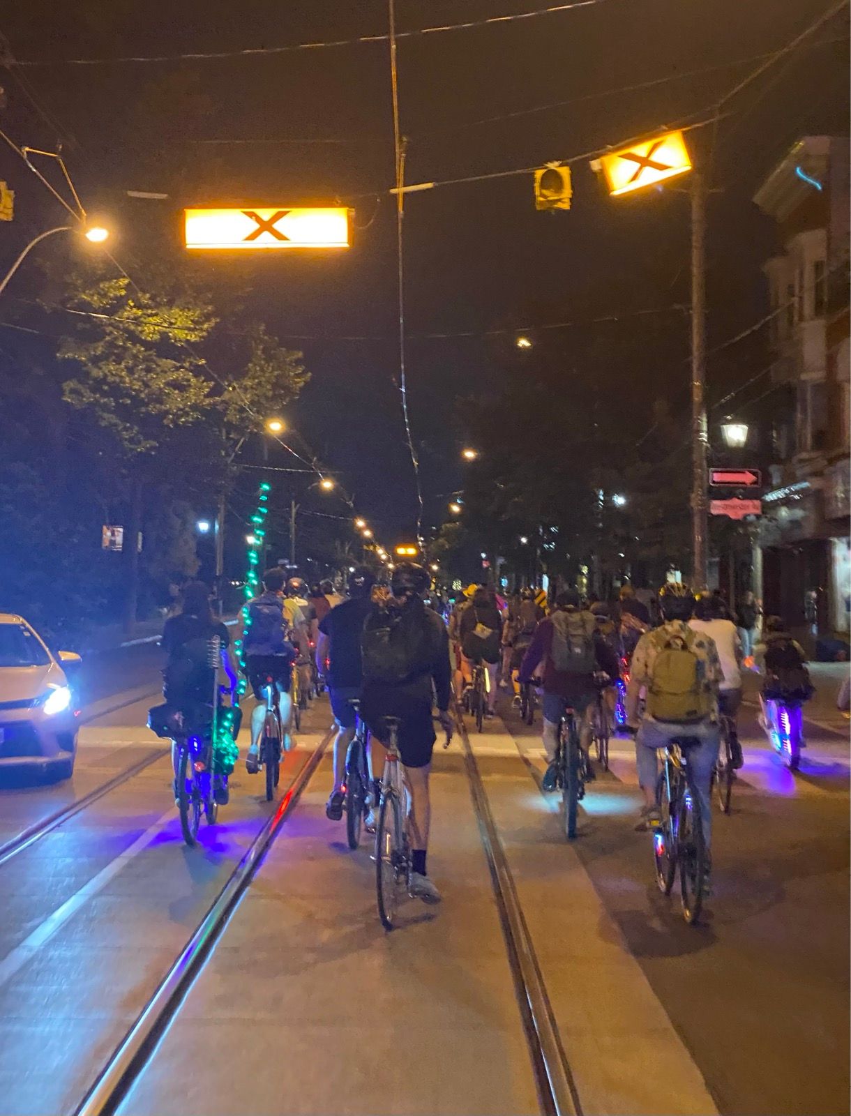 DIY Bike Rave in Toronto