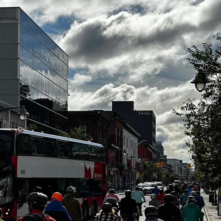 Ottawa Fall Critical Mass Ride