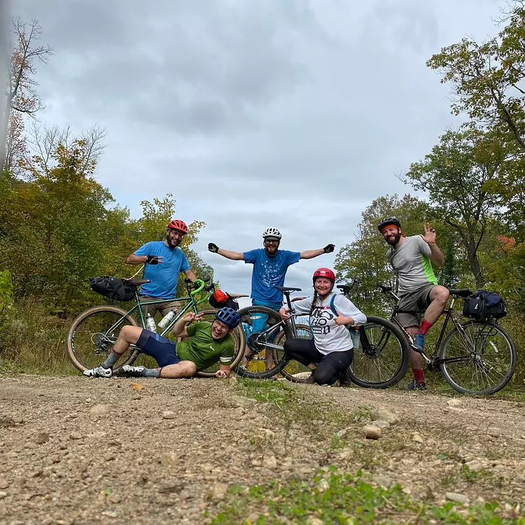 Adventure ride with the gang 