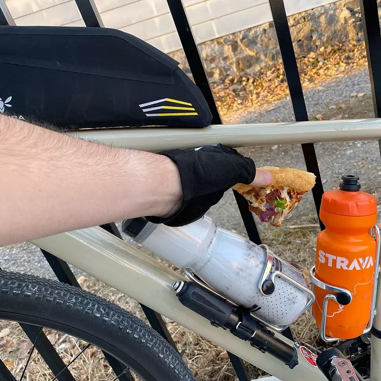 pizza bike frame: genius idea