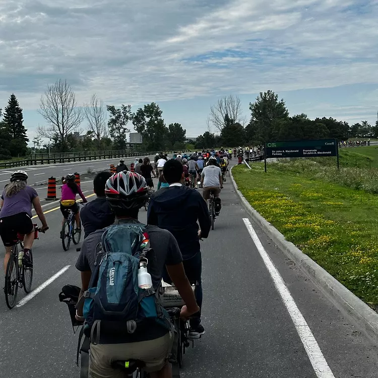 Ottawa Critical Mass Ride